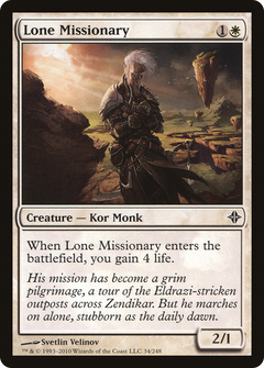 Lone Missionary [Rise of the Eldrazi]-1