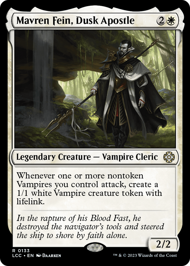 Mavren Fein, Dusk Apostle [The Lost Caverns of Ixalan Commander]-1