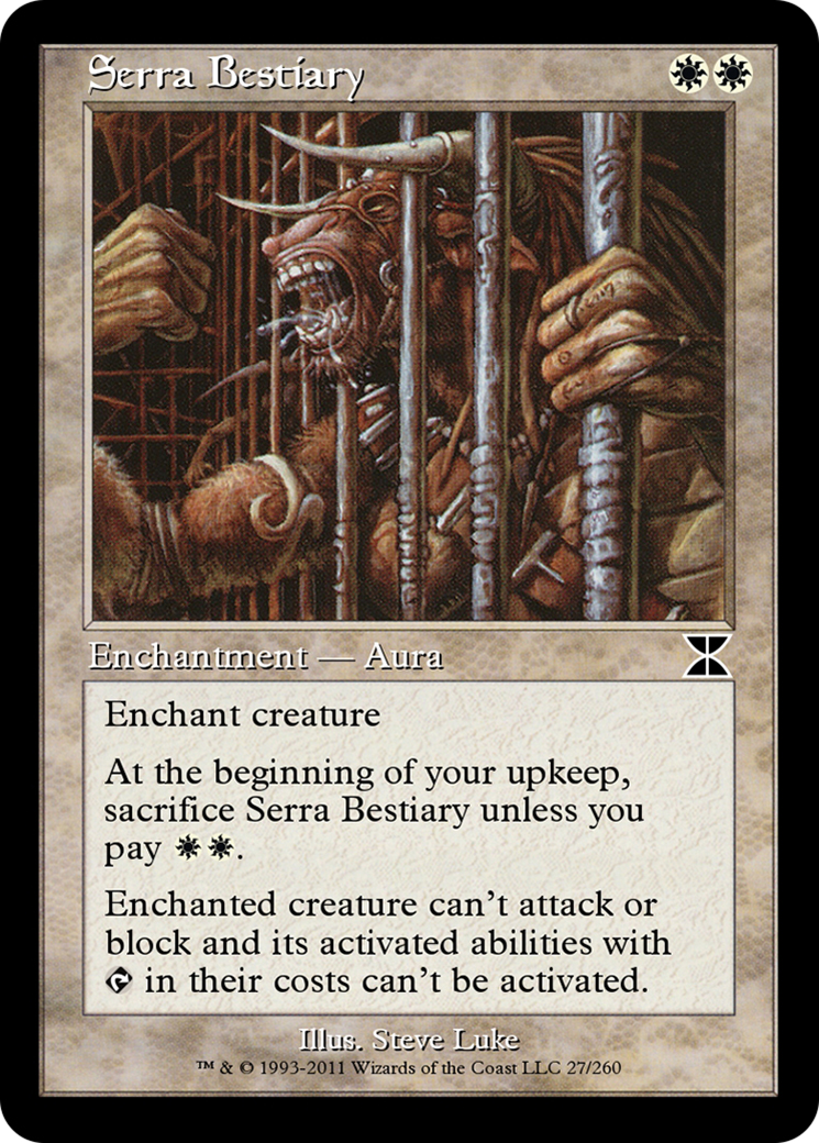 Serra Bestiary (ME4-027) - Masters Edition IV-1