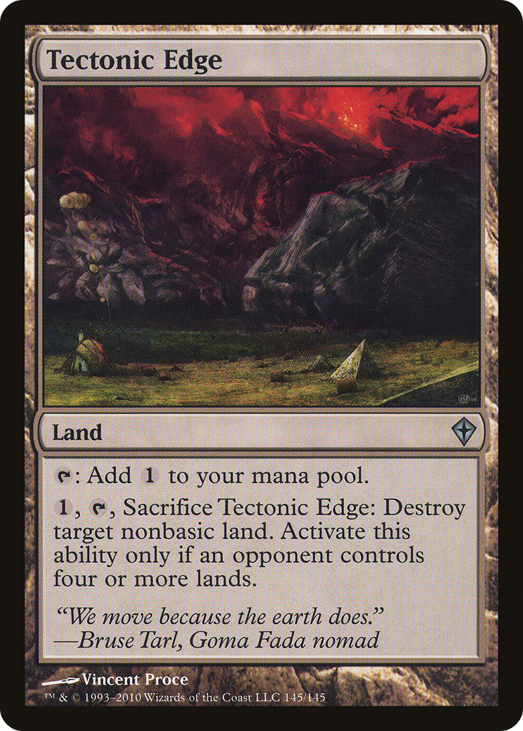 Tectonic Edge [Worldwake]-1