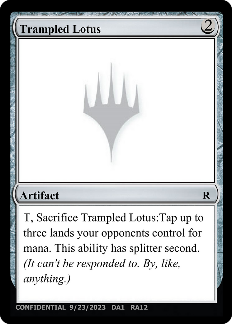 Trampled Lotus (UNK-RA12B) - Unknown Event-1