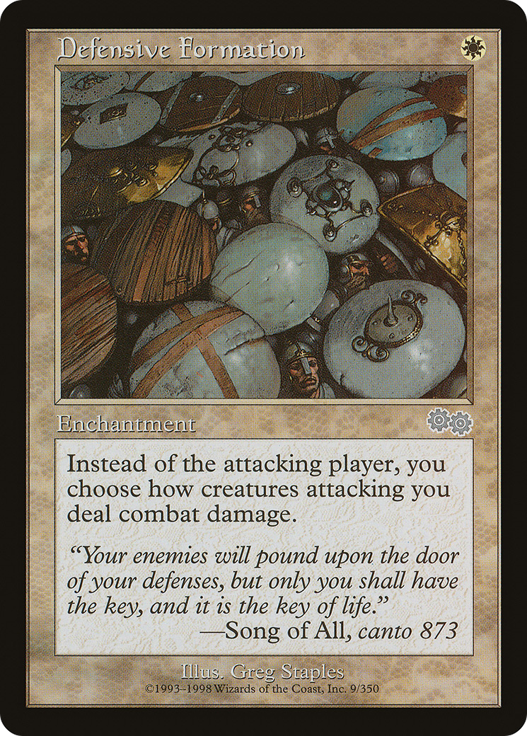 Defensive Formation [Urza's Saga]-1