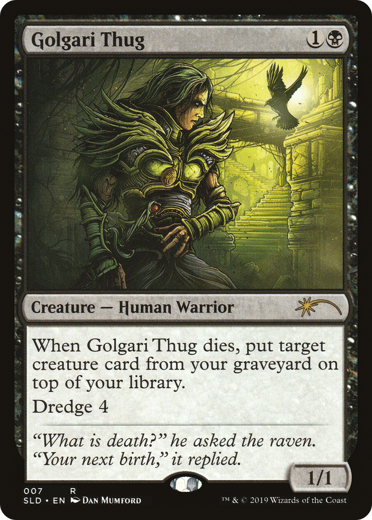 Golgari Thug [Secret Lair Drop Series]-1