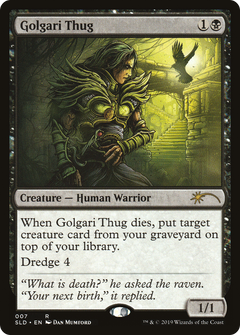 Golgari Thug [Secret Lair Drop Series]-1