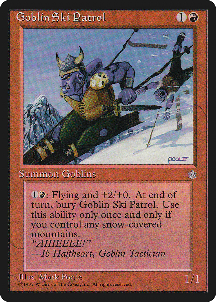 Goblin Ski Patrol [Ice Age]-1