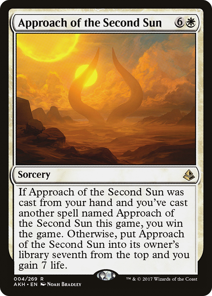 Approach of the Second Sun [Amonkhet]-1