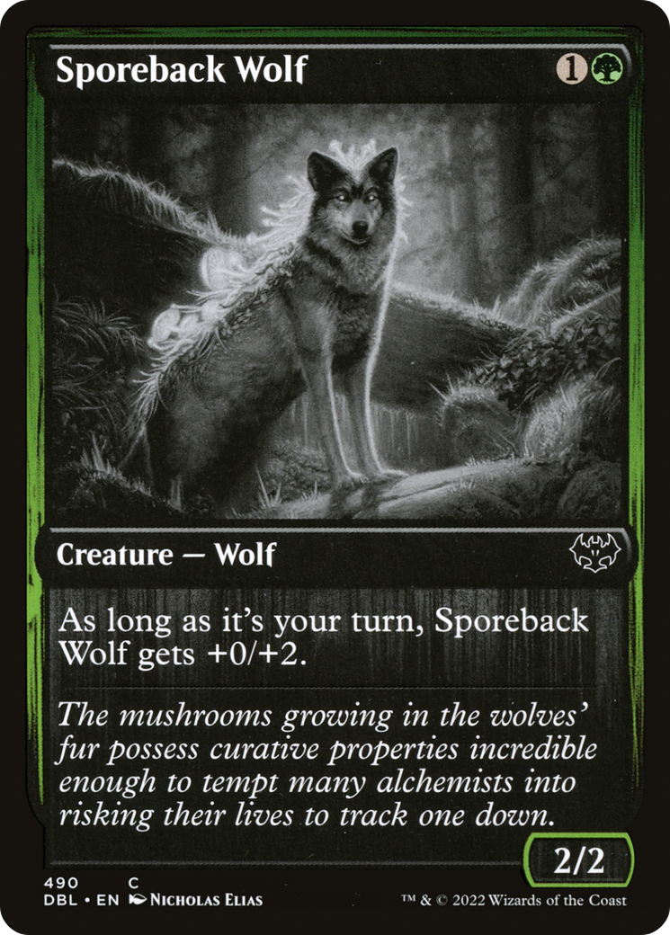 Sporeback Wolf [Innistrad: Double Feature]-1