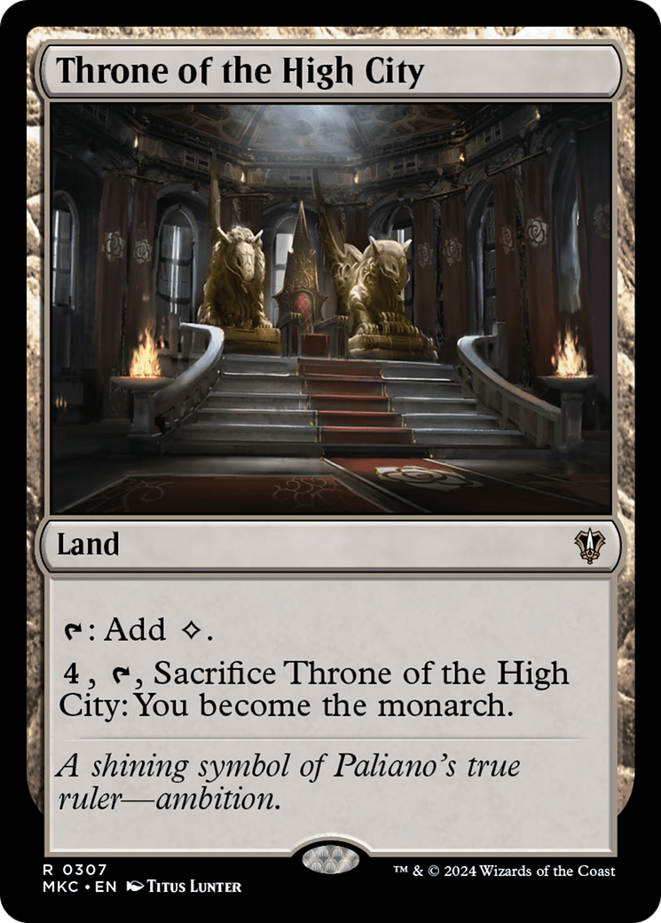 Throne of the High City [Murders at Karlov Manor Commander]-1
