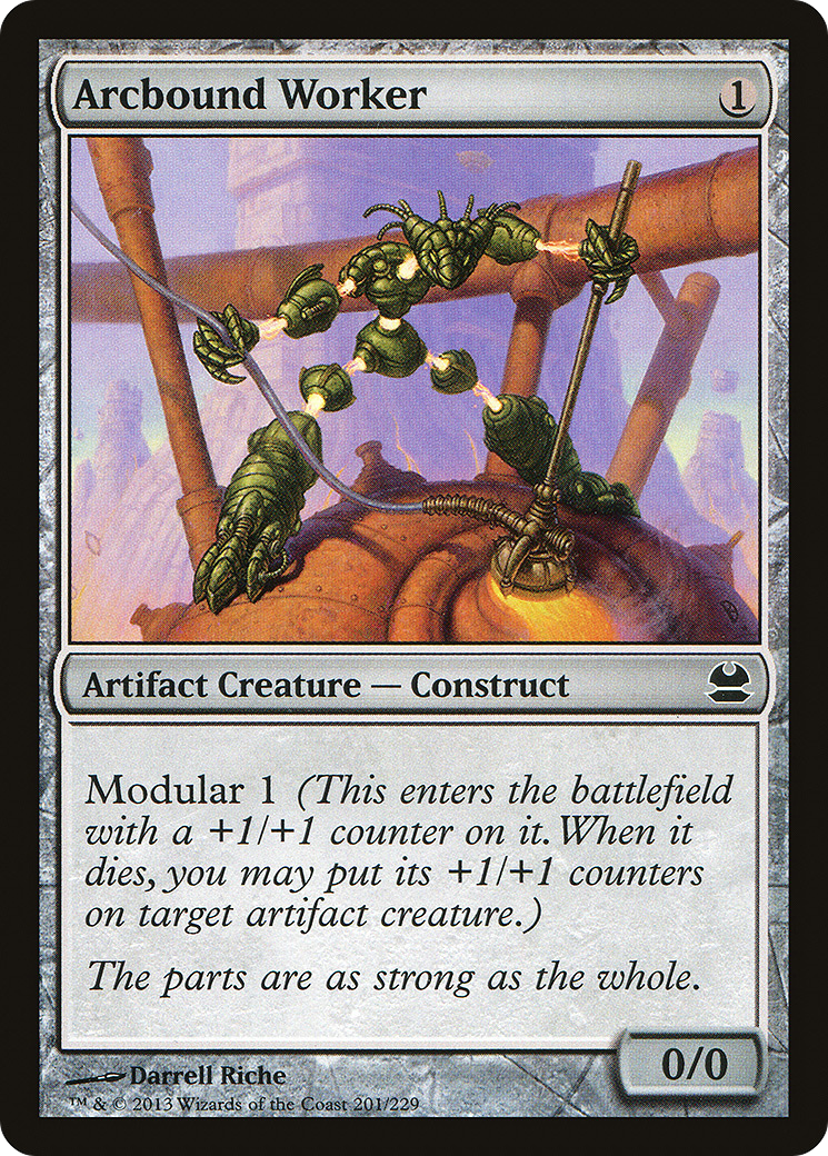 Arcbound Worker [Modern Masters]-1