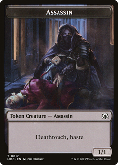 Assassin (TMOC-017) - March of the Machine Commander Tokens-1