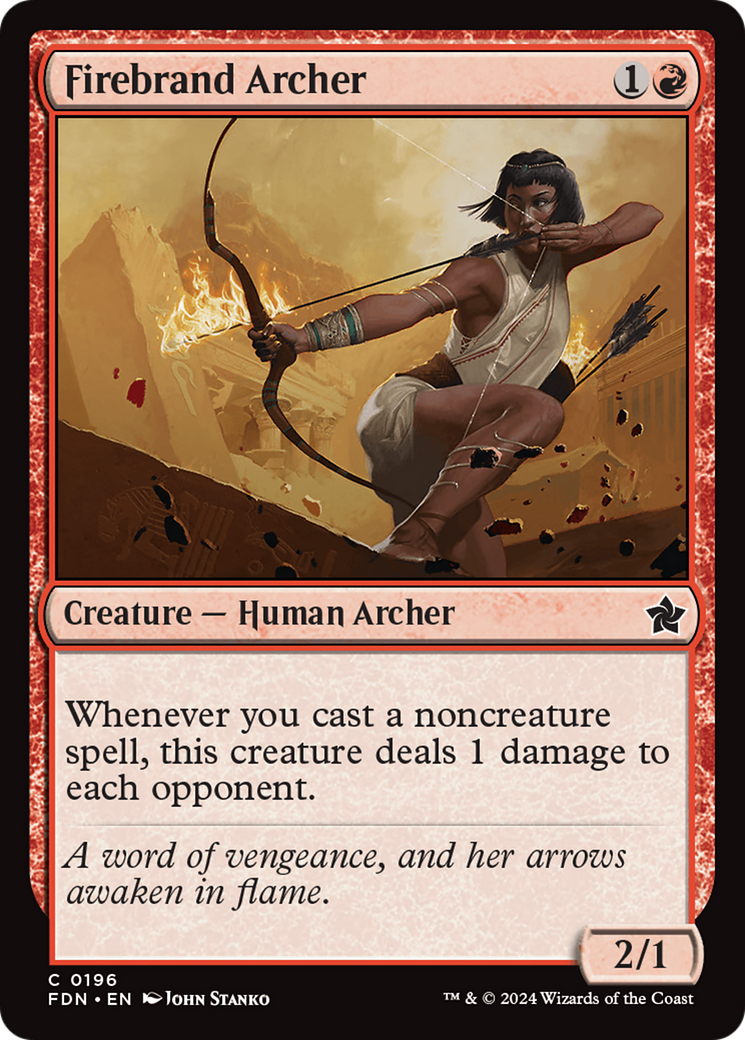 Firebrand Archer [Foundations]-1