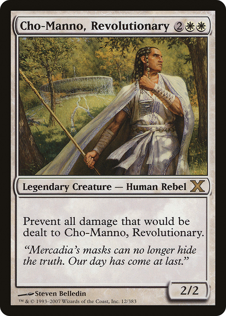 Cho-Manno, Revolutionary [Tenth Edition]-1