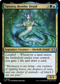 Tatyova, Benthic Druid [The Lost Caverns of Ixalan Commander]-1