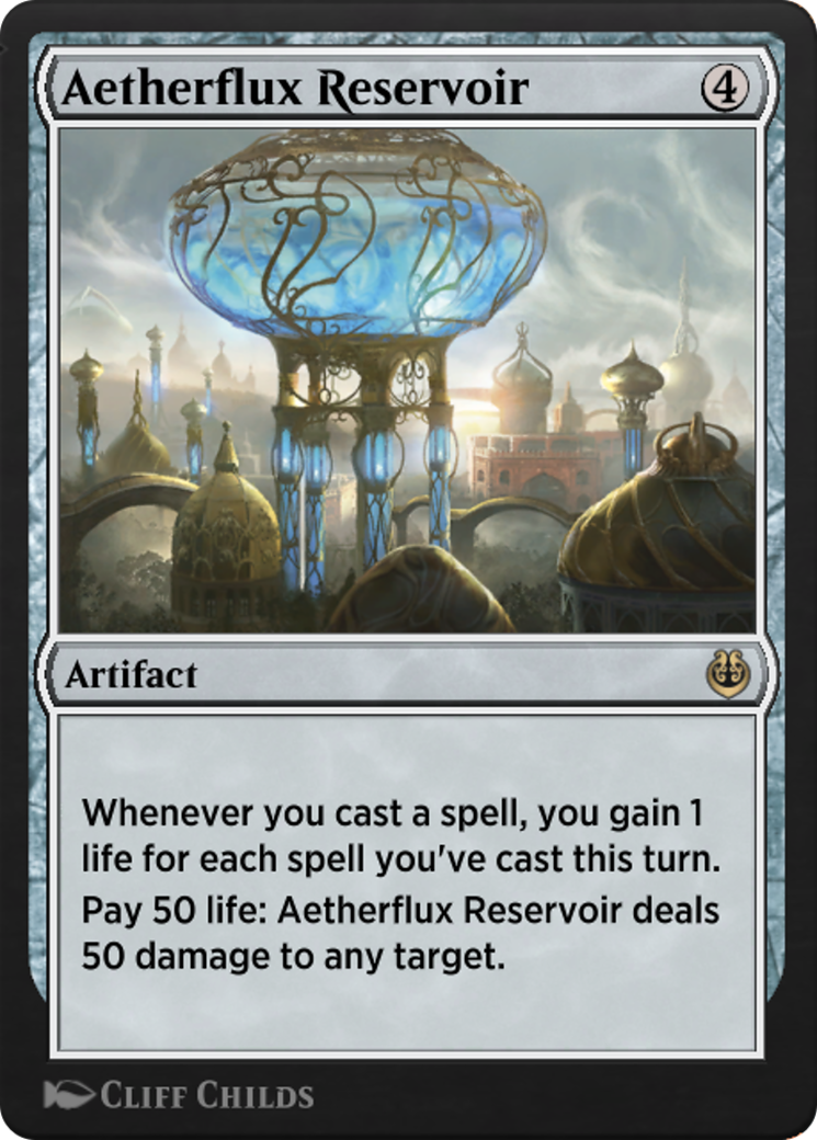 Aetherflux Reservoir (KLR-217) - Kaladesh Remastered-1