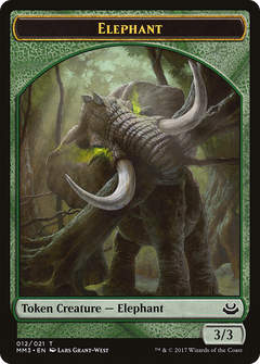 Elephant Token [Modern Masters 2017 Tokens]-1