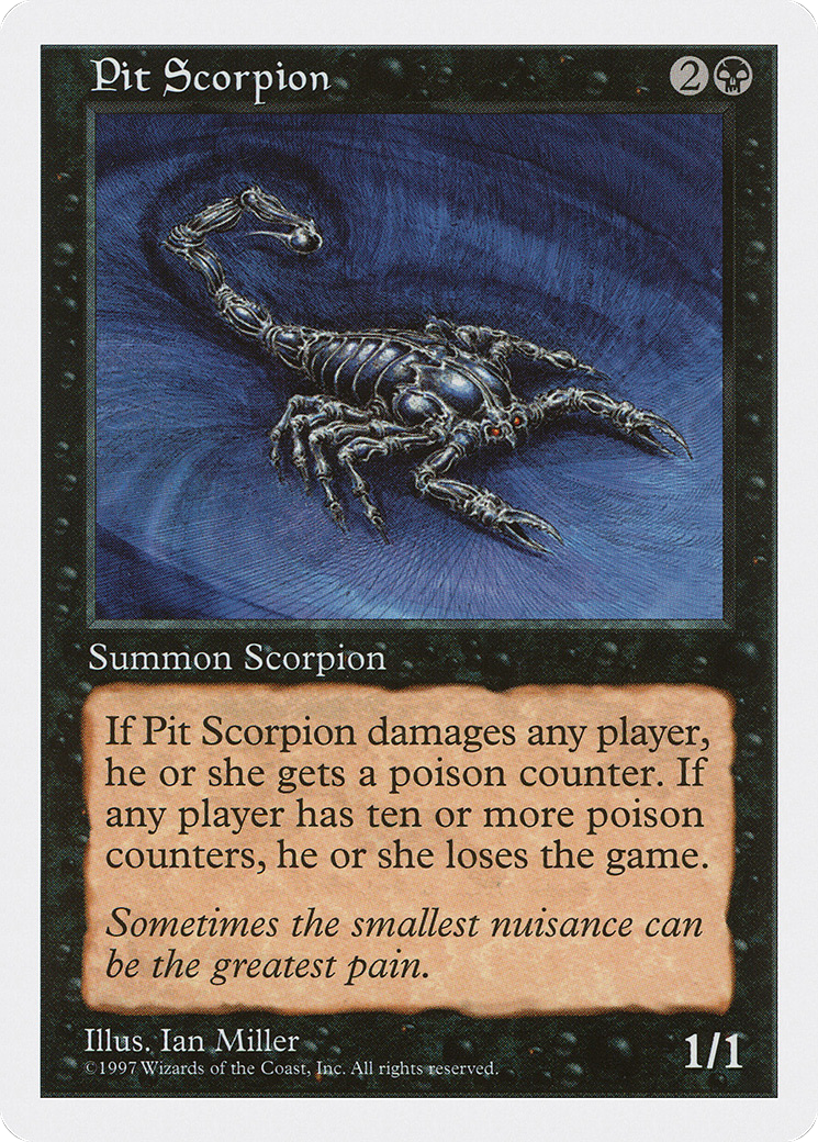 Pit Scorpion [Fifth Edition]-1