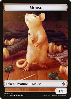 Mouse (TELD-004) - Throne of Eldraine Tokens-1