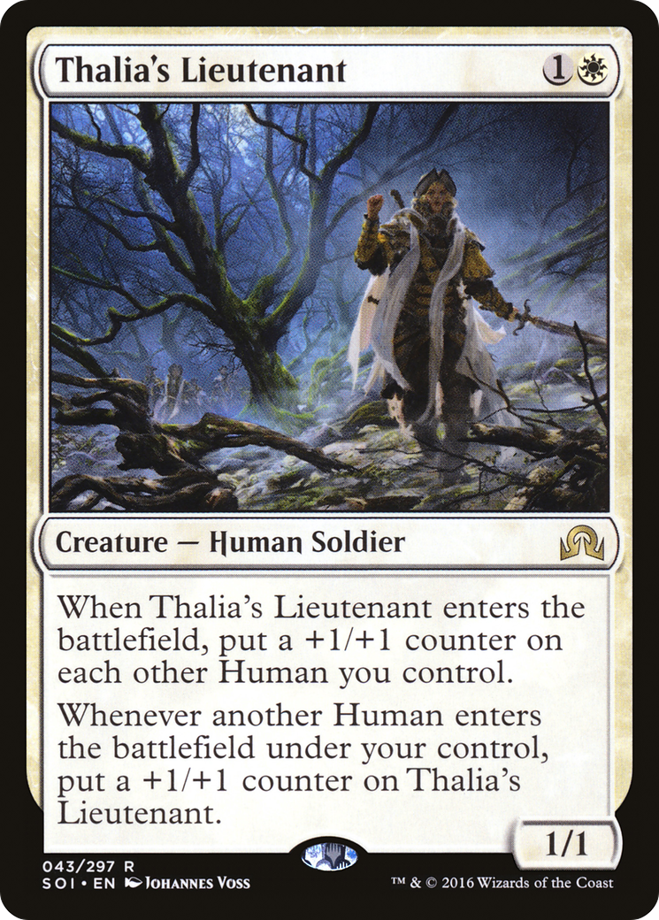 Thalia's Lieutenant [Shadows over Innistrad]-1