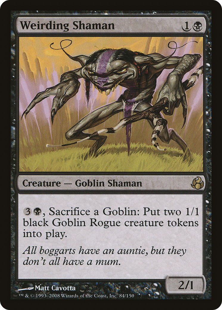 Weirding Shaman (MOR-084) - Morningtide Foil-1