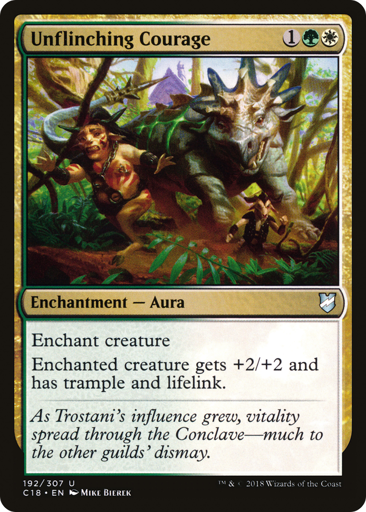 Unflinching Courage (C18-192) - Commander 2018-1