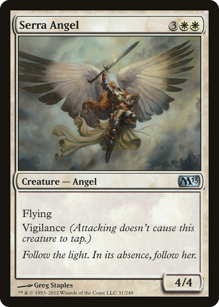 Serra Angel [Magic 2013]-1
