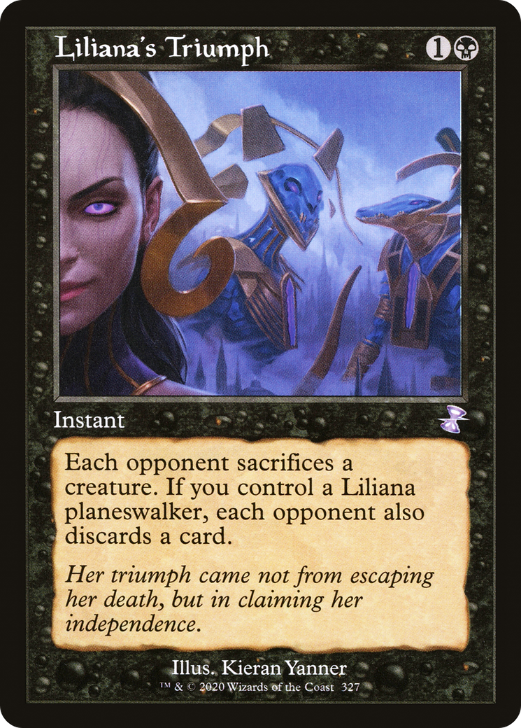 Liliana's Triumph (Timeshifted) [Time Spiral Remastered]-1