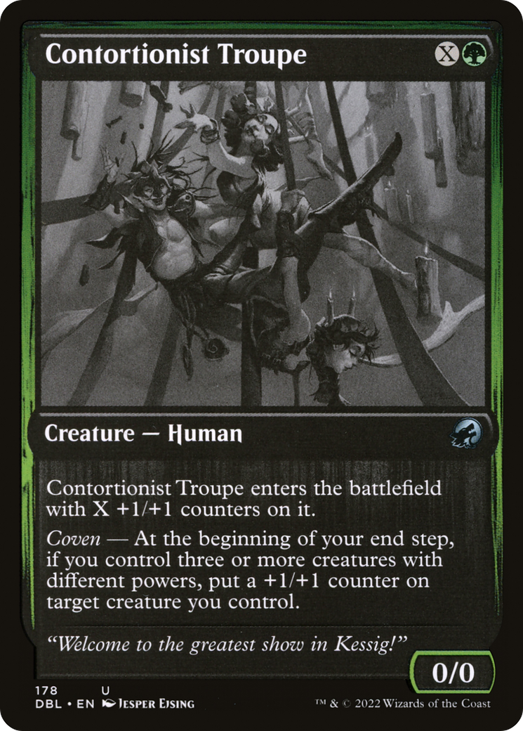 Contortionist Troupe [Innistrad: Double Feature]-1