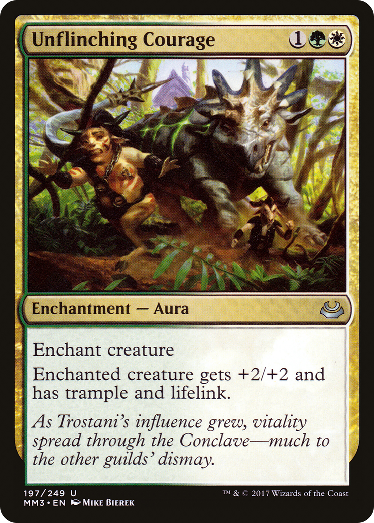 Unflinching Courage (MM3-197) - Modern Masters 2017-1