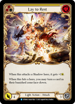 Lay to Rest (Yellow) [DTD083] (Dusk Till Dawn)  Rainbow Foil-2