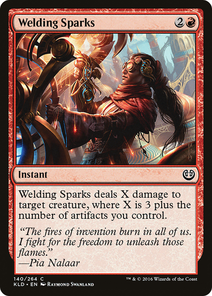 Welding Sparks (KLD-140) - Kaladesh Foil-1