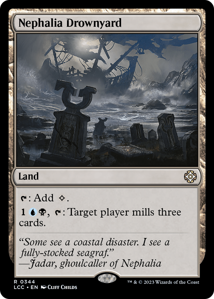 Nephalia Drownyard [The Lost Caverns of Ixalan Commander]-1