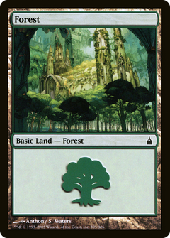 Forest (305) [Ravnica: City of Guilds]-1