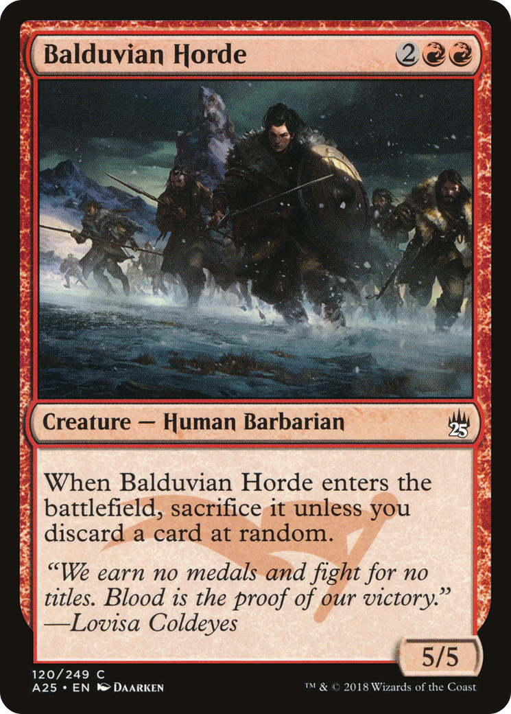 Balduvian Horde [Masters 25]-1
