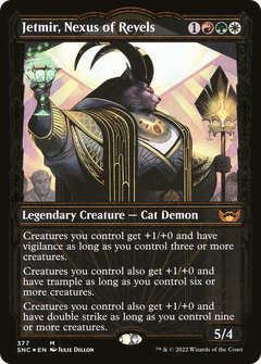 Jetmir, Nexus of Revels (Showcase Golden Age Gilded Foil) [Streets of New Capenna]-1