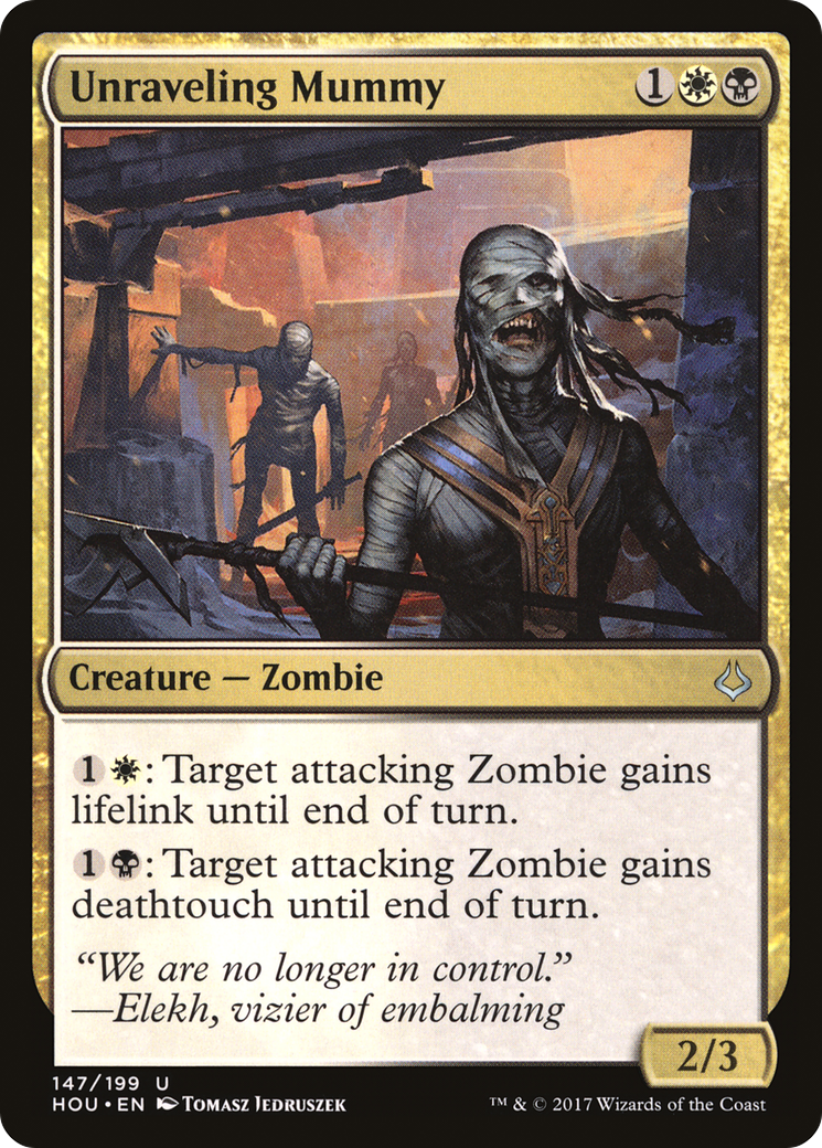 Unraveling Mummy (HOU-147) - Hour of Devastation-1