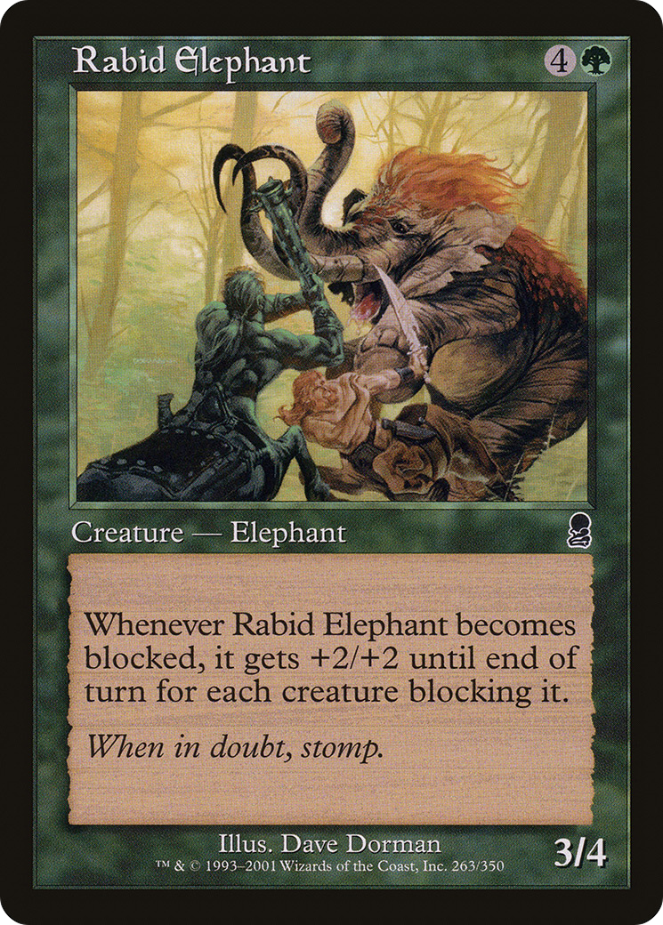Rabid Elephant [Odyssey]-1