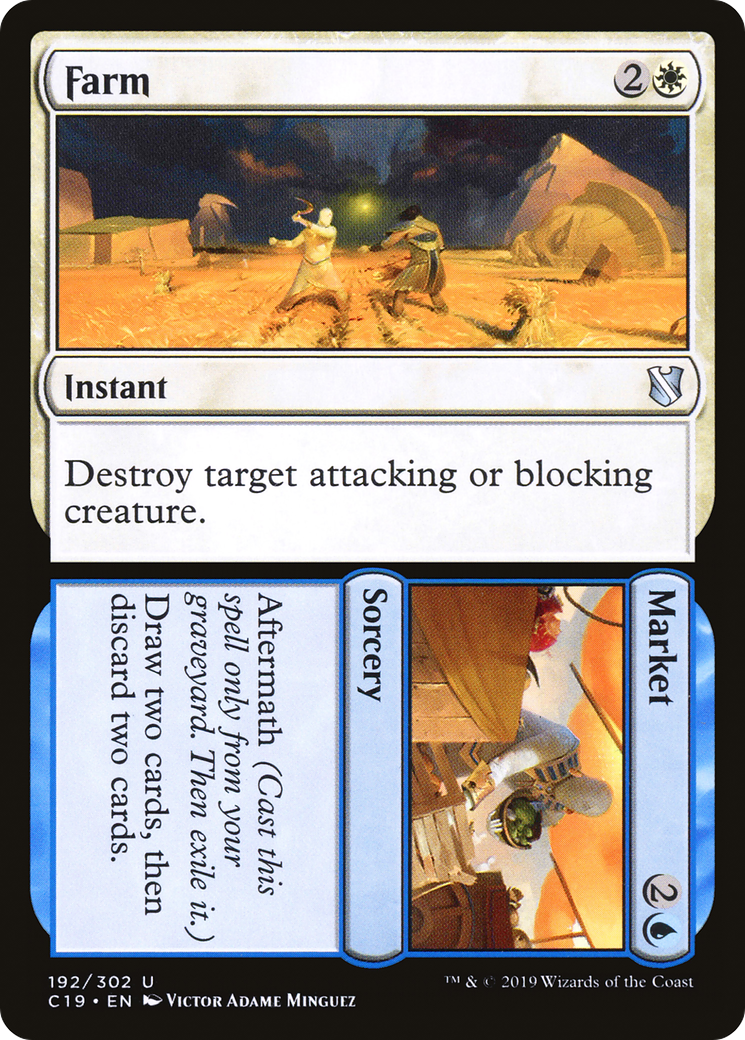 Farm // Market [Commander 2019]-1