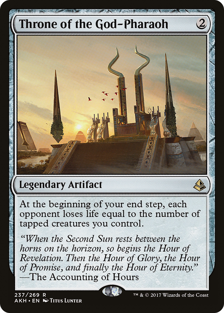 Throne of the God-Pharaoh [Amonkhet]-1