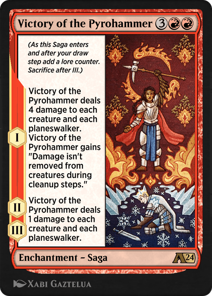 Victory of the Pyrohammer (YWOE-012) - Alchemy: Wilds of Eldraine-1
