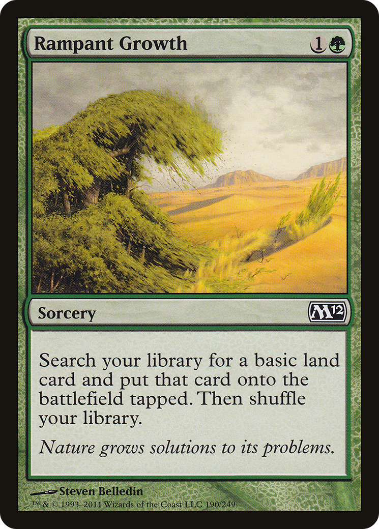 Rampant Growth [Magic 2012]-1