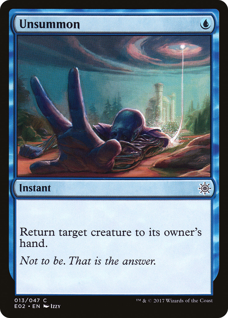 Unsummon (E02-013) - Explorers of Ixalan-1
