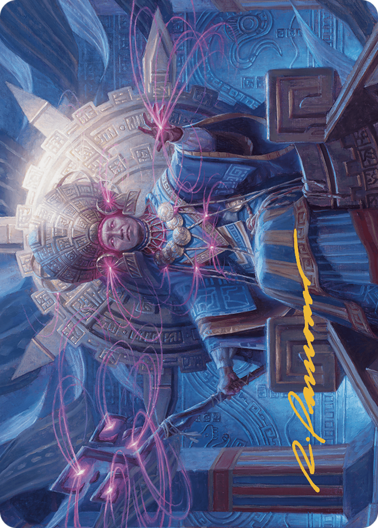 Akal Pakal, First Among Equals // Akal Pakal, First Among Equals (ALCI-008) - The Lost Caverns of Ixalan Art Series (Borderless)-3