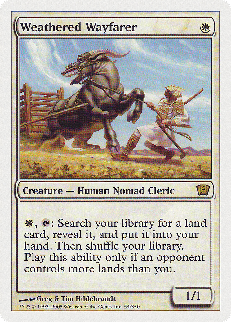 Weathered Wayfarer (9ED-054) - 9th Edition-1