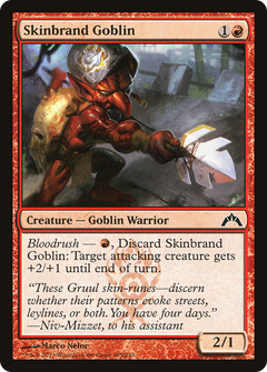 Skinbrand Goblin [Gatecrash]-1