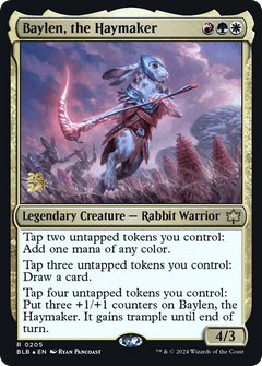 Baylen, the Haymaker [Bloomburrow Prerelease Promos]-1