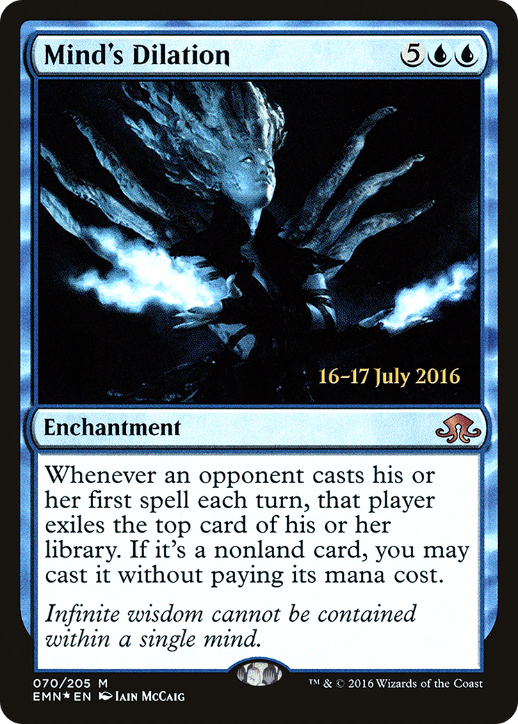 Mind's Dilation [Eldritch Moon Prerelease Promos]-1