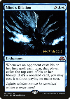 Mind's Dilation [Eldritch Moon Prerelease Promos]-1
