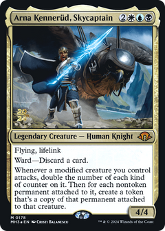 Arna Kennerud, Skycaptain [Modern Horizons 3 Prerelease Promos]-1