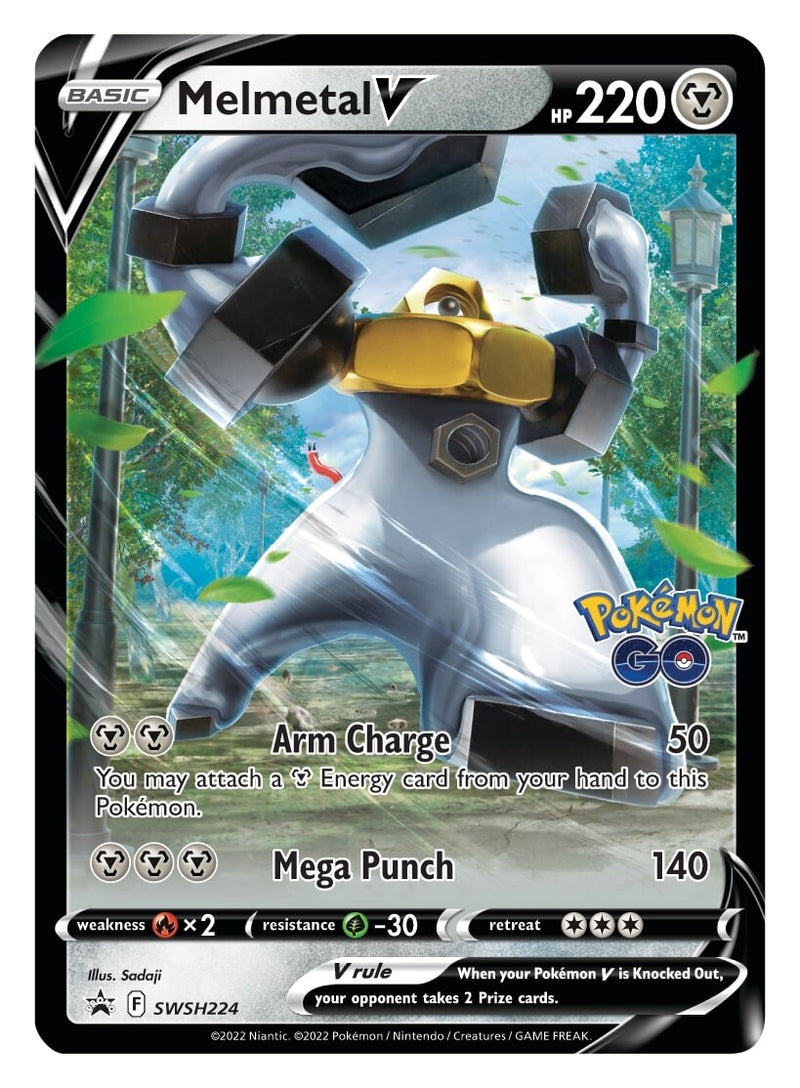 Melmetal V (SWSH224) [Sword & Shield: Black Star Promos]-1