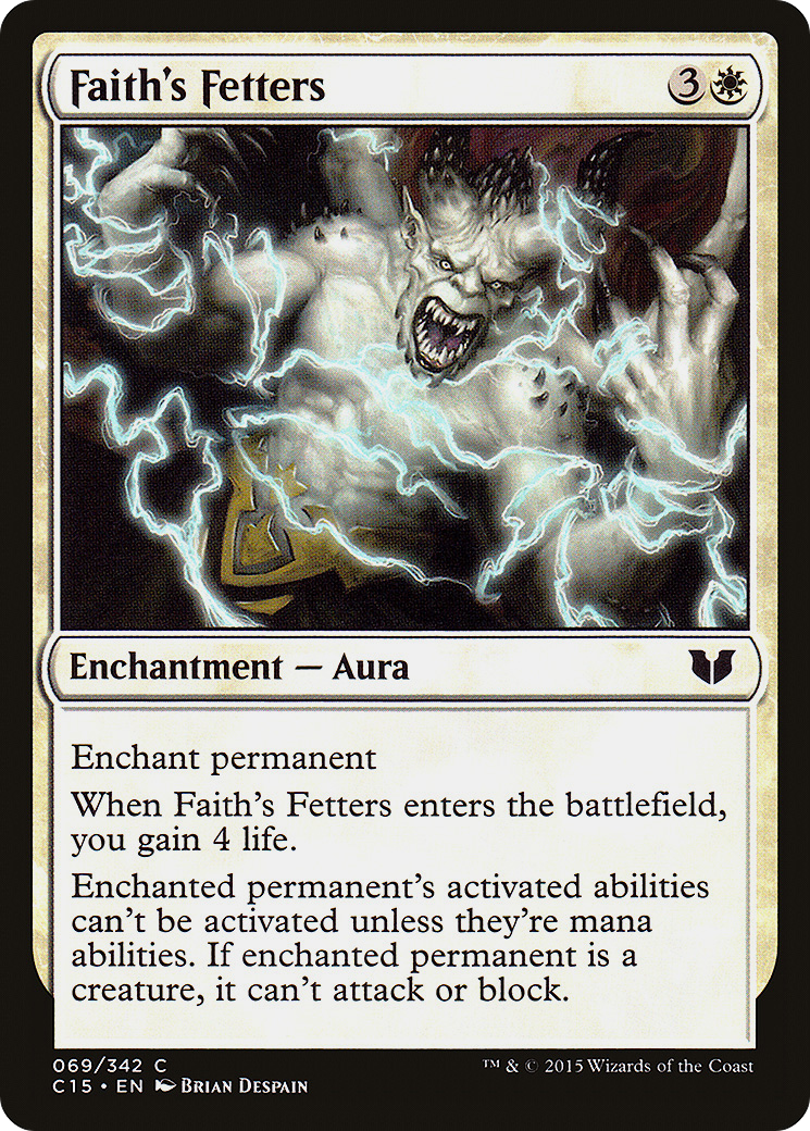 Faith's Fetters [Commander 2015]-1
